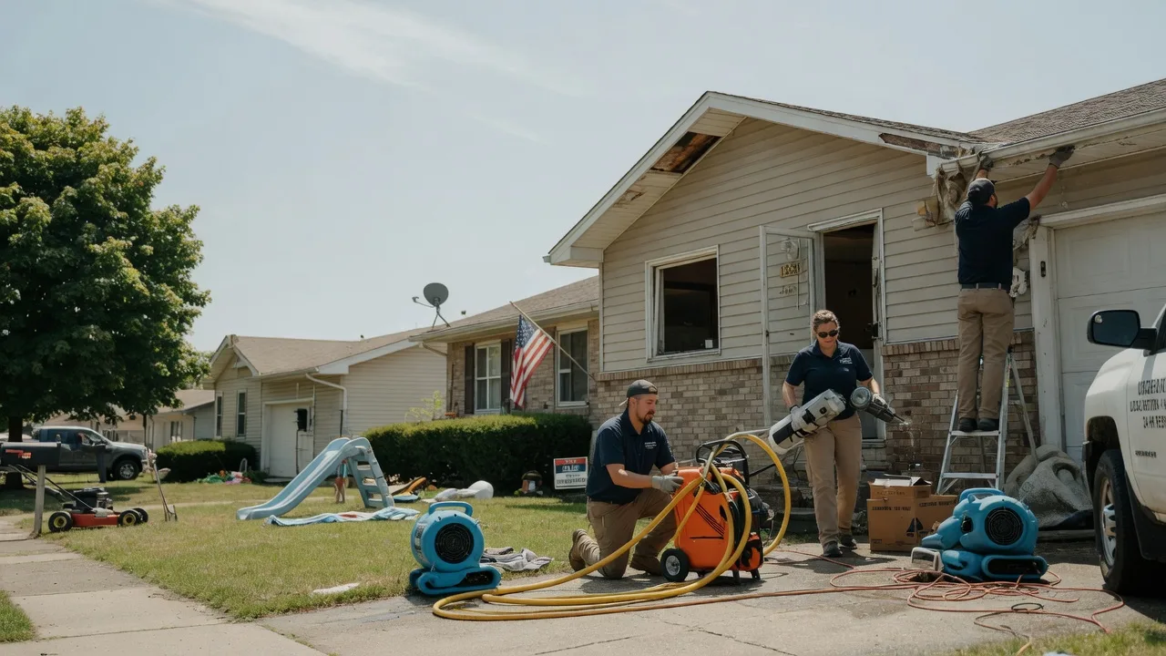 Water Damage Restoration in Johnsonville, IL near me